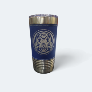 Certified Refrigeration Operator - CRO 20oz Leather mug - Blue